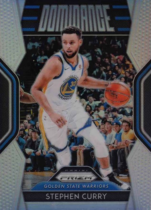 2018 Panini Prizm Dominance Stephen Curry #18 Basketball Card