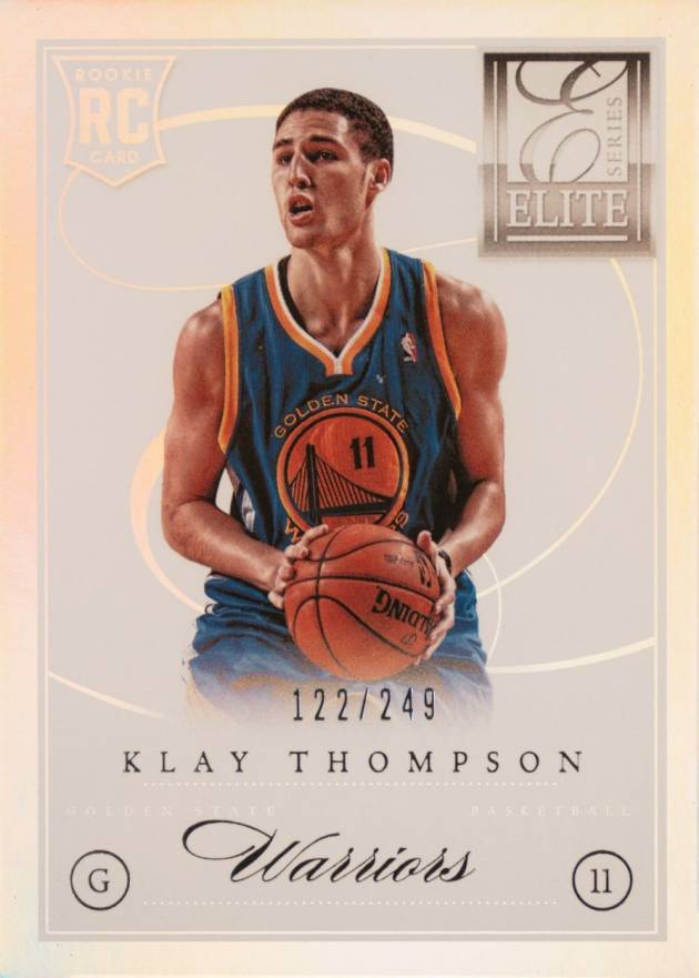 2012 Panini Elite Series Klay Thompson #268 Basketball Card