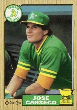 1987 O-Pee-Chee Jose Canseco #247 Baseball Card