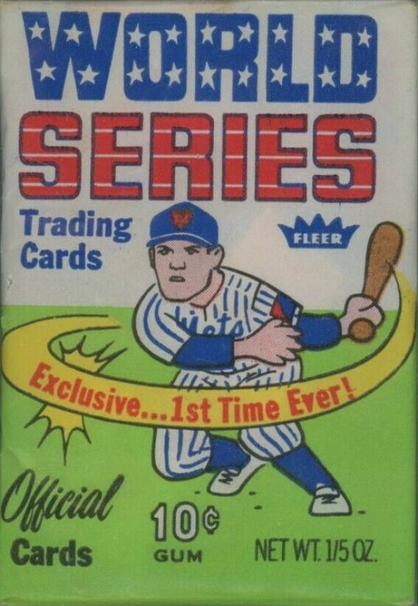 1970 Fleer World Series Wax Pack #WP Baseball Card