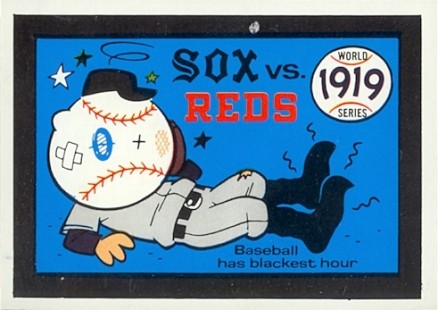 1970 Fleer World Series 1919 Reds vs. White Sox #16 Baseball Card