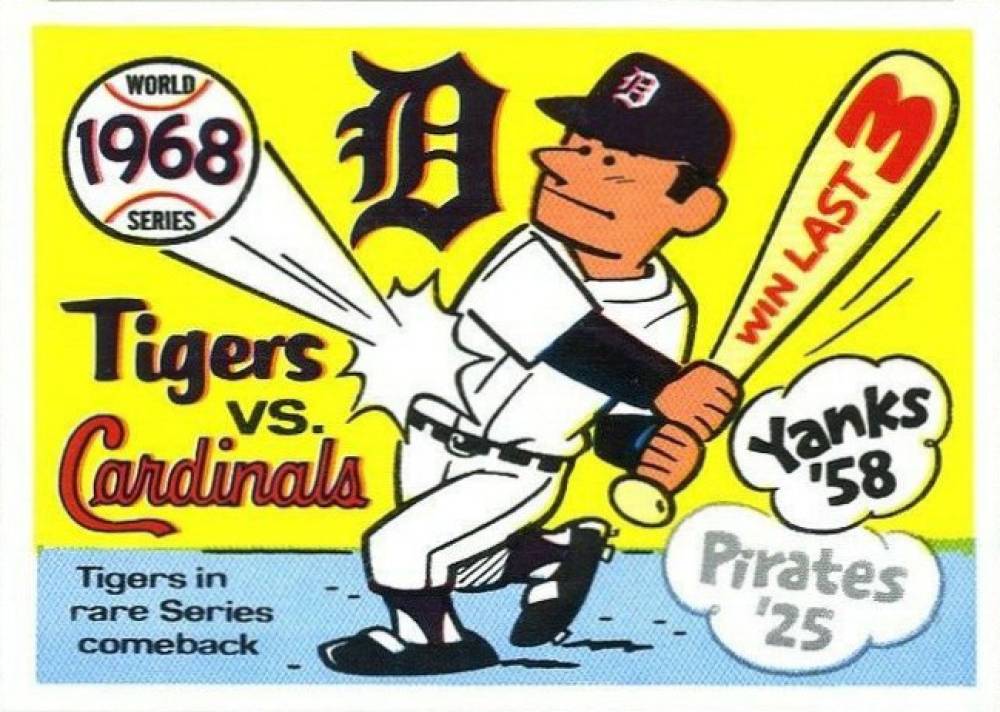 1970 Fleer World Series Tigers vs Cardinals #65 Baseball Card