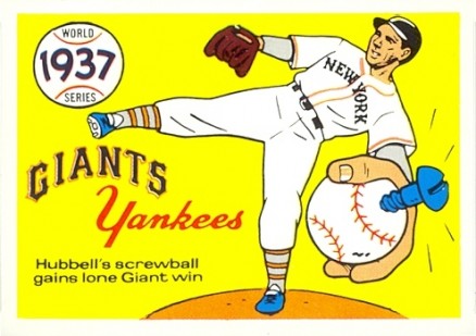 1970 Fleer World Series Giants vs Yankees #34 Baseball Card