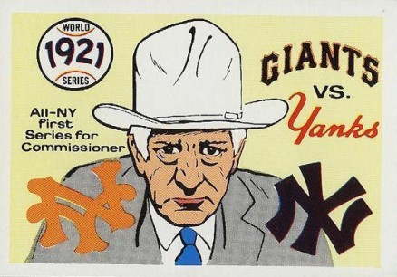 1970 Fleer World Series 1921 Giants vs Yankees #18 Baseball Card