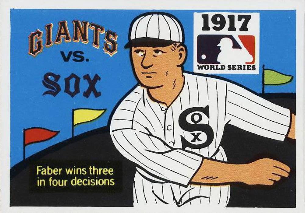 1971 Fleer World Series (Black Back) 1917 White Sox vs. Giants #15 Baseball Card