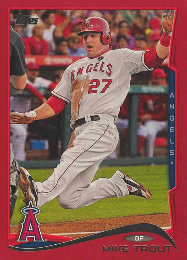 2014 Topps Mike Trout #1 Baseball Card