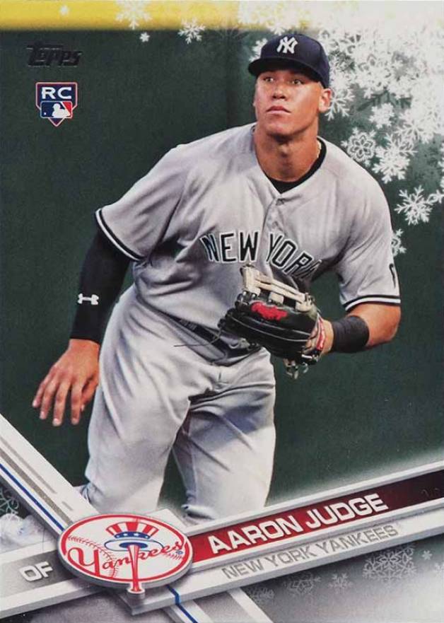 2017 Topps Holiday Aaron Judge #99 Baseball Card