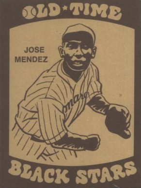 1974 Laughlin Old-Time Black Stars Joe Mendez #9 Baseball Card
