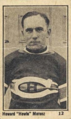 1924 Maple Crispette Howie Morenz #12 Hockey Card