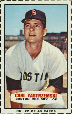 1966 Bazooka Carl Yastrzemski #22 Baseball Card