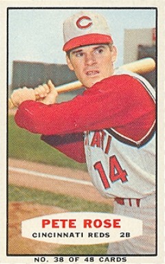 1966 Bazooka Pete Rose #38 Baseball Card