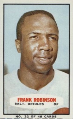 1966 Bazooka Frank Robinson #32 Baseball Card