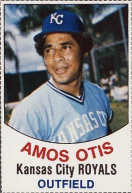 1977 Hostess Amos Otis #92 Baseball Card