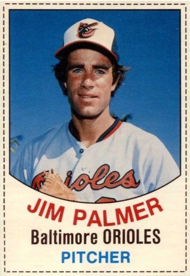 1977 Hostess Jim Palmer #1 Baseball Card