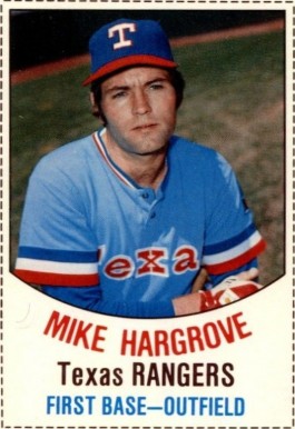 1977 Hostess Mike Hargrove #18 Baseball Card