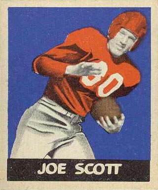 1949 Leaf Joe Scott #2 Football Card