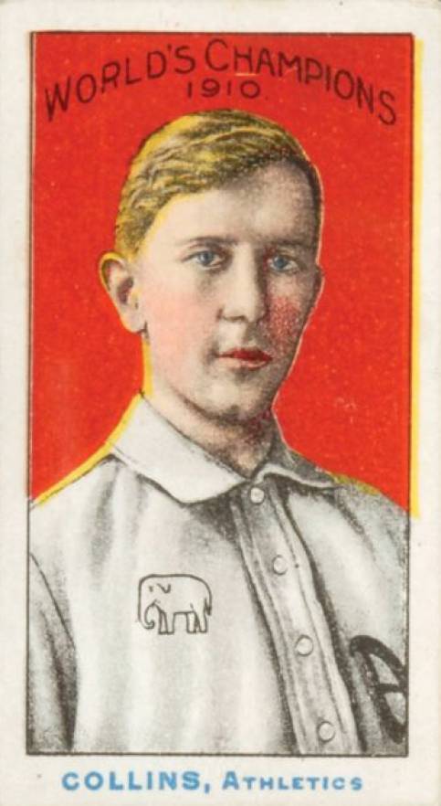 1911 Cullivan's Fireside Philadelphia A's Collins, Athletics # Baseball Card