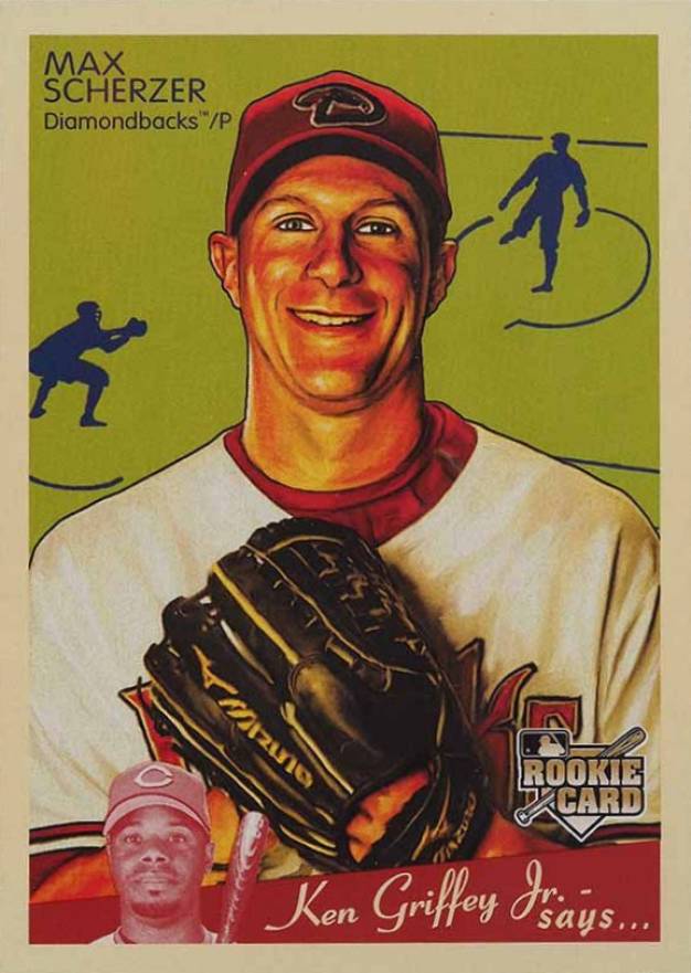 2008 Upper Deck Goudey Max Scherzer #6 Baseball Card