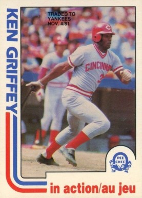 1982 O-Pee-Chee Ken Griffey #171 Baseball Card