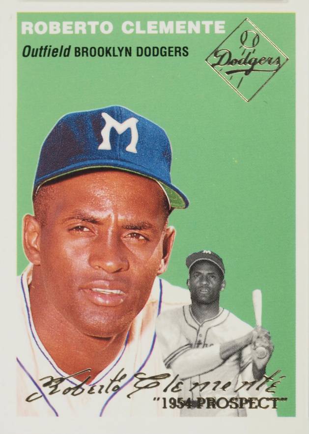 1994 Topps Archives '54 Reprint Roberto Clemente #251 Baseball Card