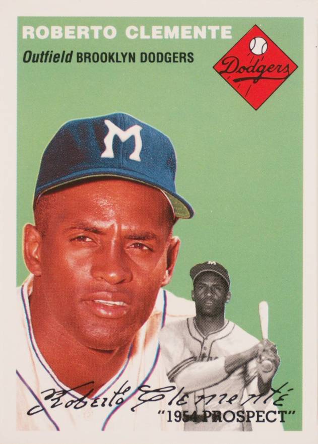 1994 Topps Archives '54 Reprint Roberto Clemente #251 Baseball Card