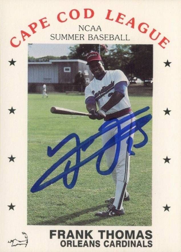 1988 P&L Cape Cod League Frank Thomas #126 Baseball Card