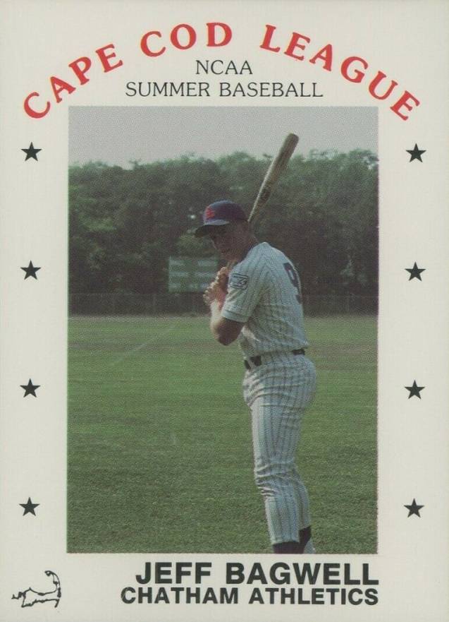 1988 P&L Cape Cod League Jeff Bagwell #57 Baseball Card