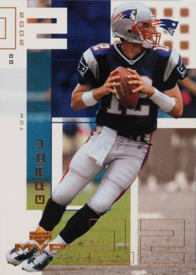 2002 Upper Deck MVP Tom Brady #137 Football Card