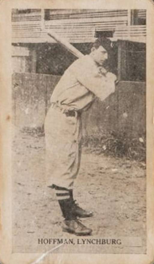 1910 Contentnea Black & White Photo Series Hoffman # Baseball Card