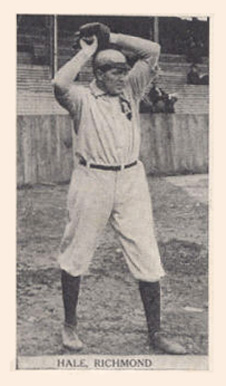 1910 Contentnea Black & White Photo Series Hale # Baseball Card