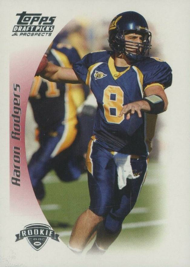 2005 Topps Draft Picks & Prospects Aaron Rodgers #152 Football Card
