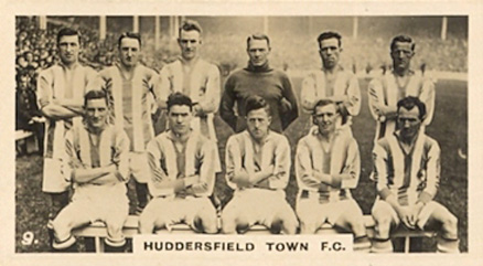 1926 Lambert & Butler Who's Who in Sport Huddersfield Town F.C. #9 Golf Card