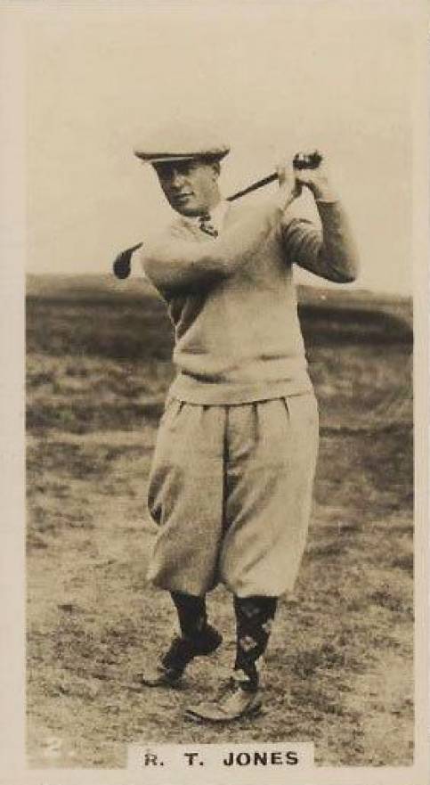 1926 Lambert & Butler Who's Who in Sport R.T. Jones #2 Golf Card