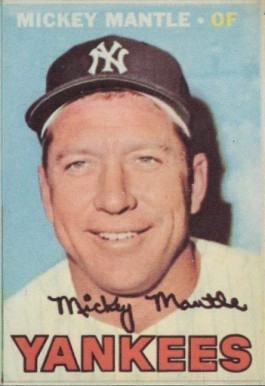 1967 Venezuela Topps Mickey Mantle #192 Baseball Card