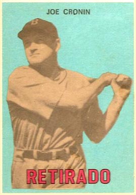 1967 Venezuela Topps Joe Cronin #164 Baseball Card