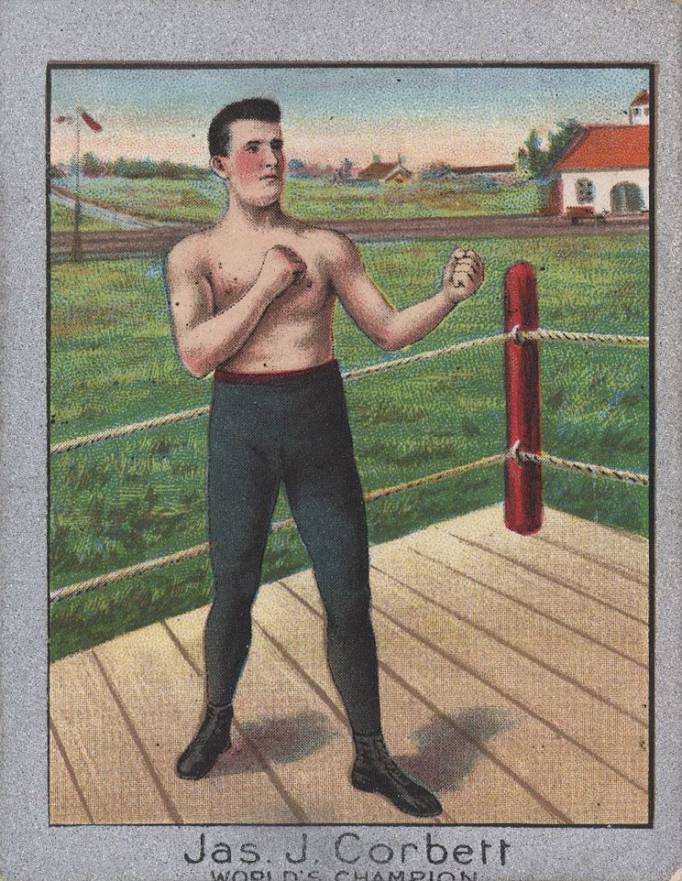 1910 T220 Champions Young Corbett # Other Sports Card