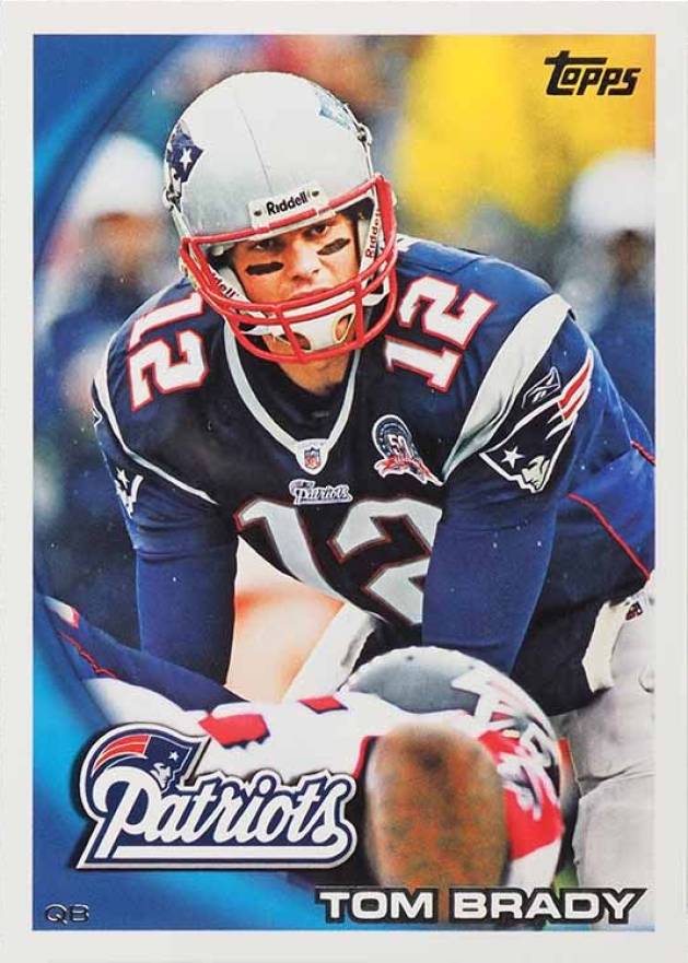 2010 Topps Tom Brady #30 Football Card