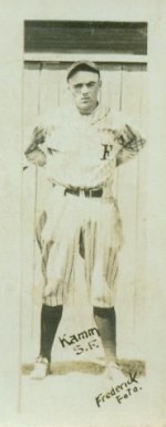 1921 Frederick Foto Service Kamm # Baseball Card