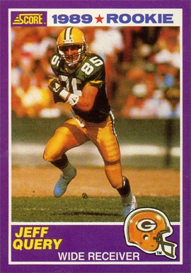 1989 Score Supplemental Jeff Query #432S Football Card