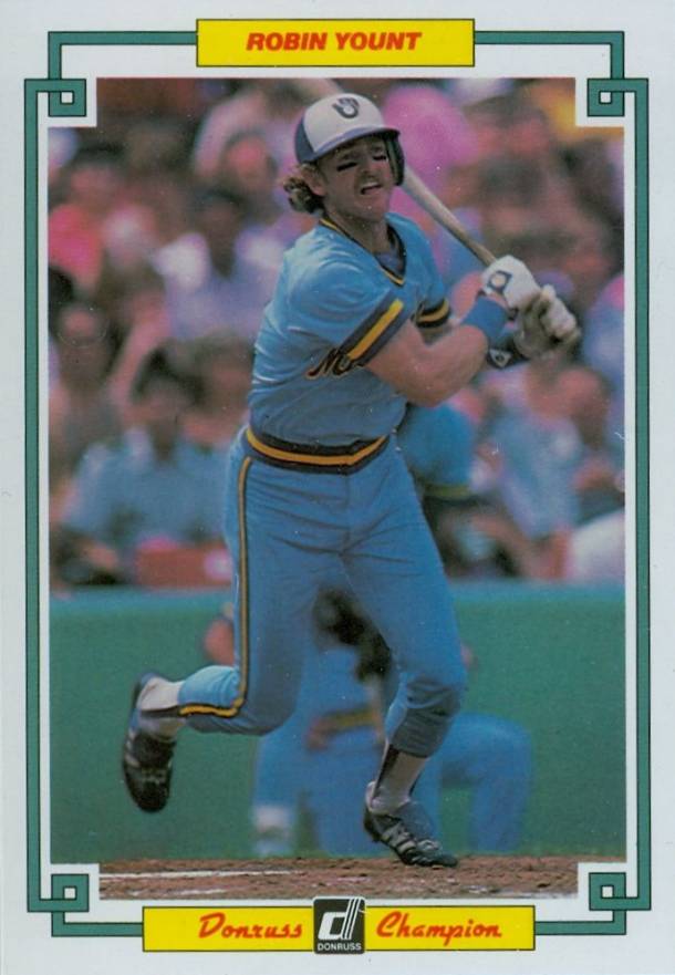 1984 Donruss Champions Robin Yount #47 Baseball Card