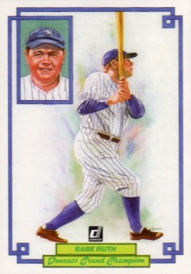 1984 Donruss Champions Babe Ruth #1 Baseball Card
