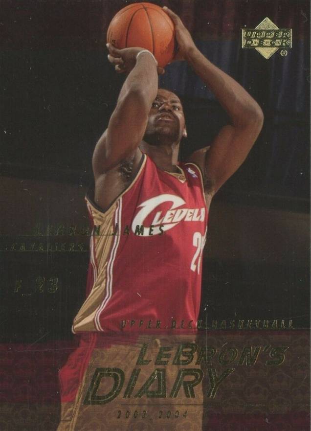 2003 Upper Deck LeBron's Diary LeBron James #LJ12 Basketball Card