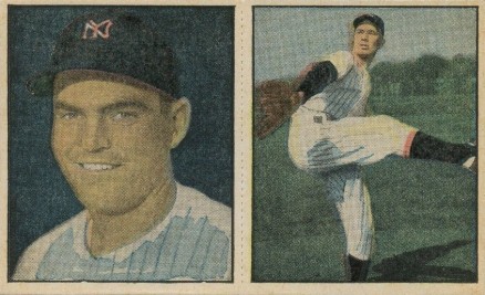 1951 Berk Ross Panel Mapes/Byrne #4-2/4-4 Baseball Card