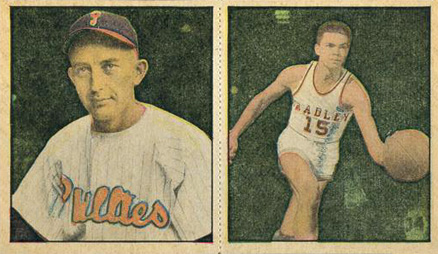 1951 Berk Ross Panel Waitkus/Unruh #3-9/3-11 Baseball Card