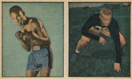 1951 Berk Ross Panel Charles/Martin #1-13/1-15 Baseball Card
