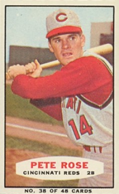 1967 Bazooka Pete Rose #38 Baseball Card