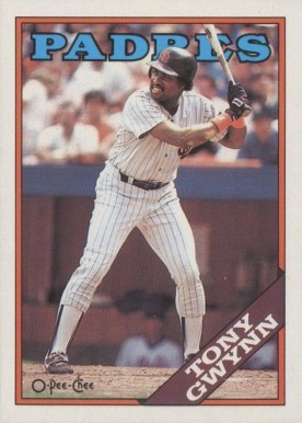 1988 O-Pee-Chee Tony Gwynn #360 Baseball Card