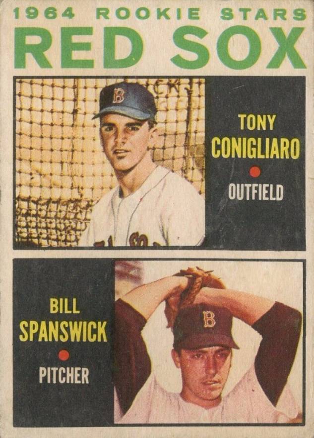 1964 Venezuela Topps Red Sox Rookies #287 Baseball Card