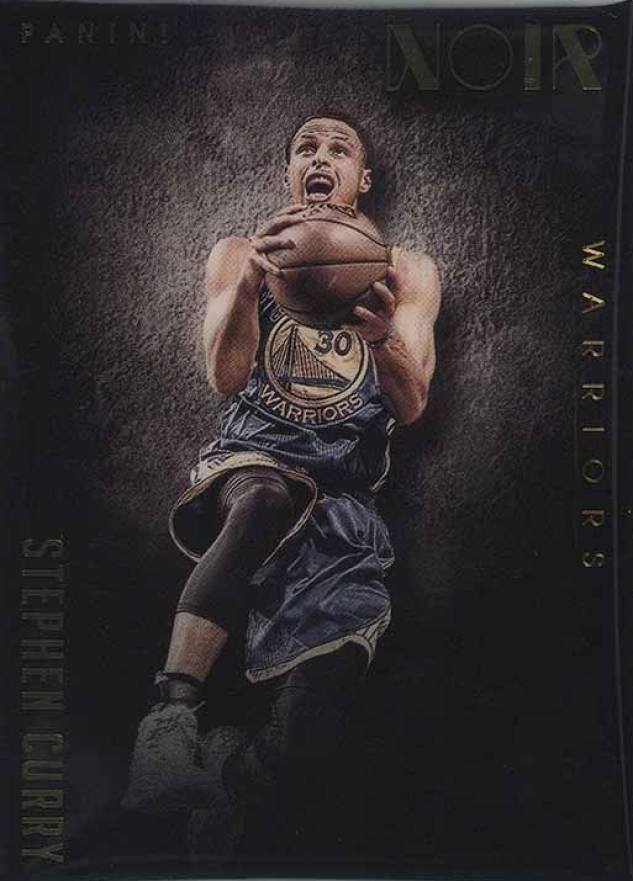 2014 Panini Noir Stephen Curry #125 Basketball Card