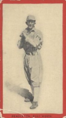 1910 Old Mill Series 3 (Texas League) Isaac Pendleton # Baseball Card